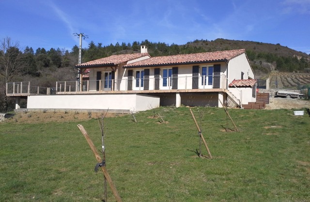 Maison des Lévriers equipped with a natural pool in the heart of Cathar Region