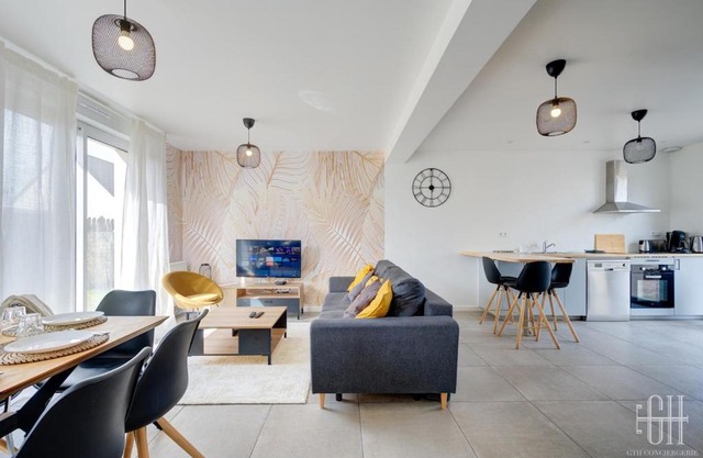 Maison familiale 4 chambres avec jardin et parking