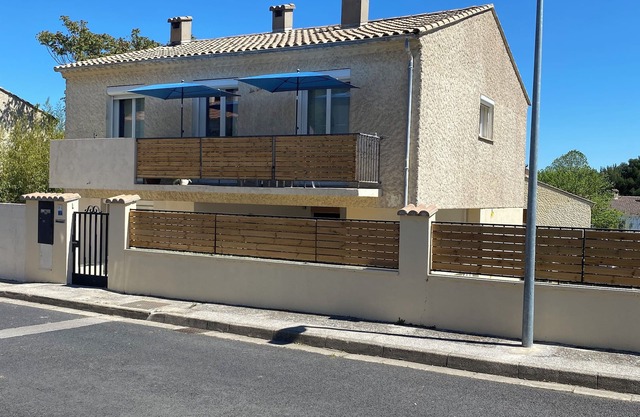 Maison Familliale Proche de Montpellier au Calme Avec Piscine