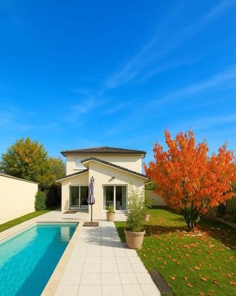 Maison moderne 5 personnes, proche Lyon