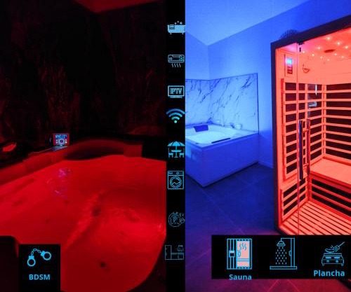 Maisons Plaisir & Pulsion Spa Sauna Privé