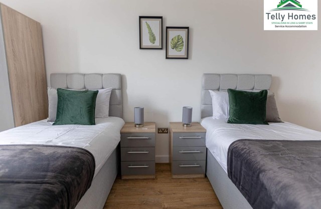 Marigold unit at Telly Homes Limited Birmingham City Centre - 2 Bed, Free WiFi