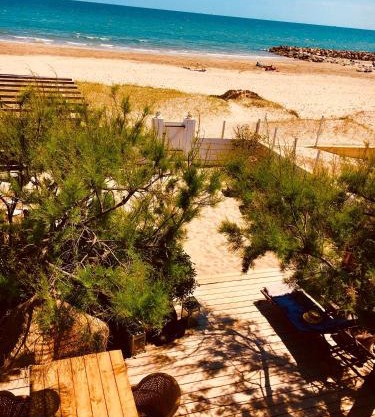Mas Andalou Fabuleuse première ligne de mer, plage privative