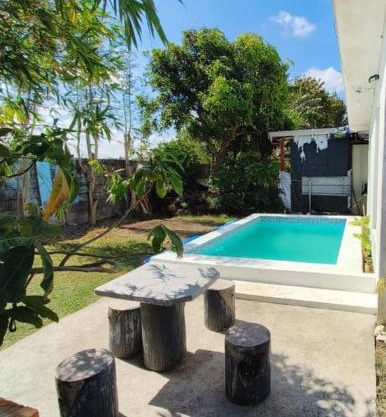 Matthew's Private Pool by Mia and Miguel's House