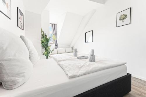 MINT Apartment über der Stadt Parken Küche WiFi