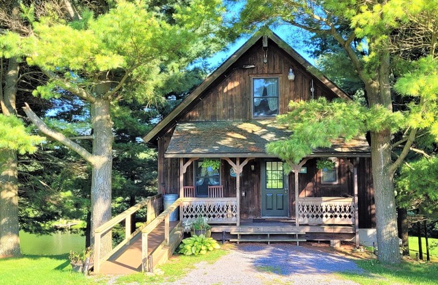 Minutes from Deep Creek Lake, Located on 24-acre farm with private 1-acre lake