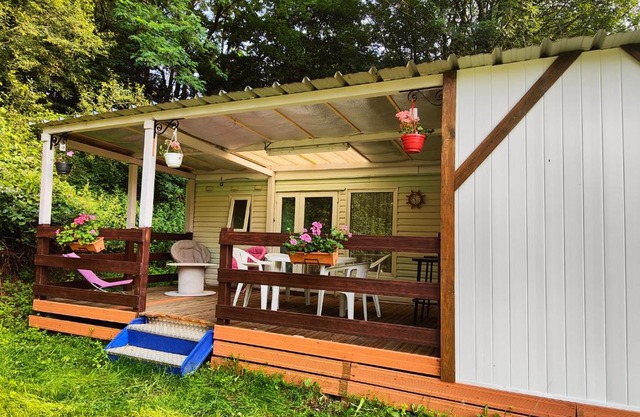 mobil home de campagne