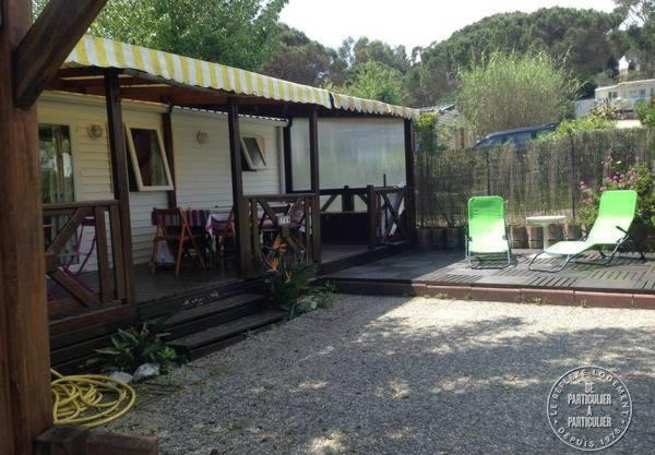 Mobilhome sur camping le kontiki * ramatuelle