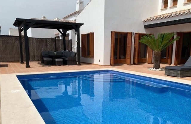 Modern 4 Bed Villa with large pool (heated on request) and bright open spaces