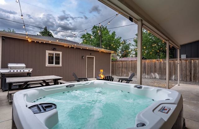 Modern Denver Oasis - Centrally Located with Hot Tub & Large Kitchen!