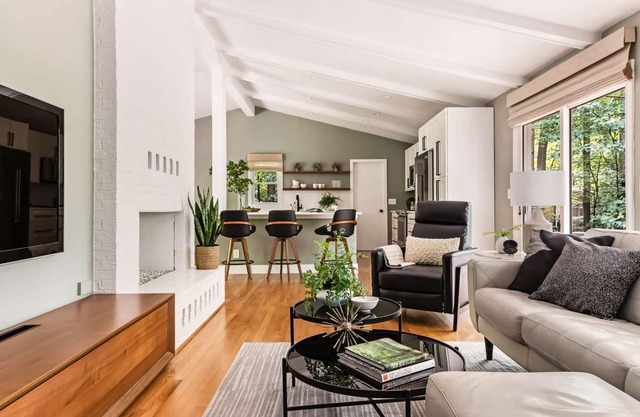 Modern Forest Retreat, On Large Private Wooded Lot In the Heart of Cary!