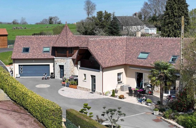 Modern house with enclosed garden and private SPA in Normandy