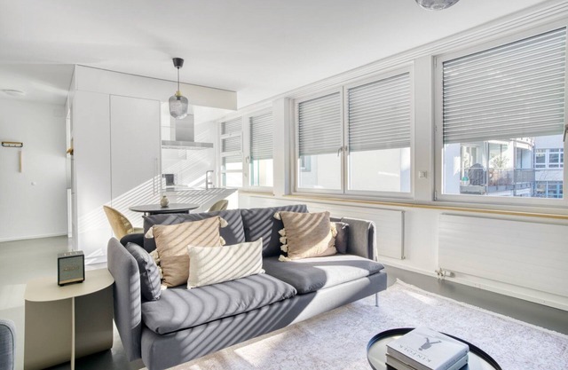 Modern Langstrasse 2.5 Room w/Storage, 5 mins to Tram, by Blueground