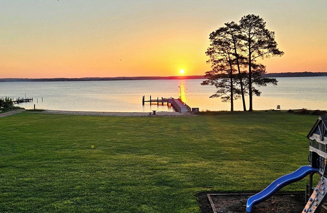 Modern luxury estate with private beach & dock! n