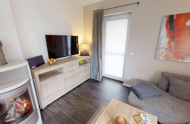 Modernes 4-zimmer-ferienhaus für 6 Personen mit Kamin & Sauna in Pelzerhaken