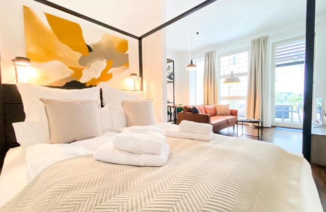 Modernes Loft-Apartment inkl Tiefgarage im Zentrum Leipzigs