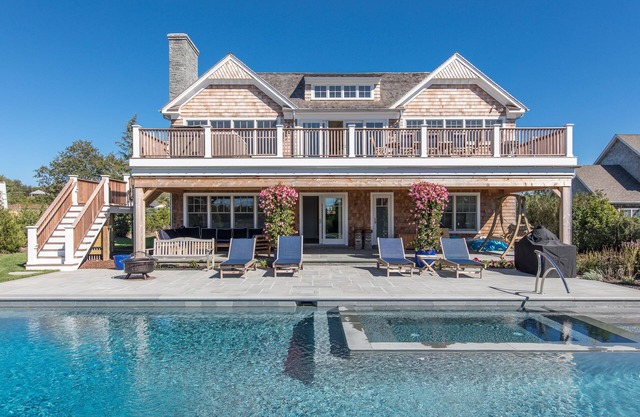 Montauk Beach and Water View Vacation Home With Pool And Hot Tub