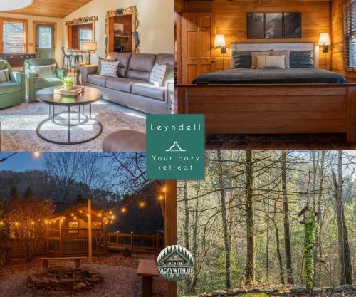 Mountain Log Cabin, Games, HotTub, Outdoor Firepit