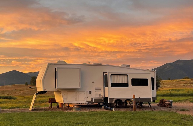 Mountain View Camp in the beautiful Blackfoot Valley of Montana.