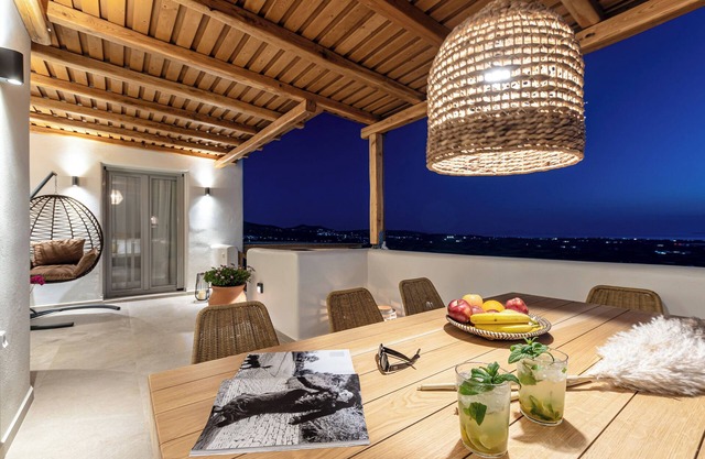 Naxos Peaceful villa with Panoramic sea view