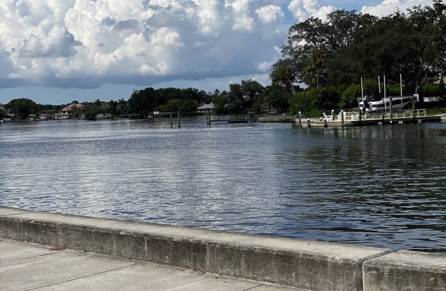 Near CoffeePot Bayou in St. Pete. 35% off monthly stays 15% weekly!