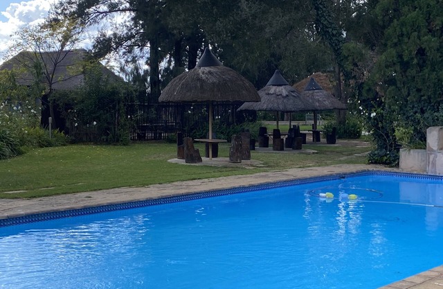 Nestled in the quite country side with lots of trees for the well deserved rest.