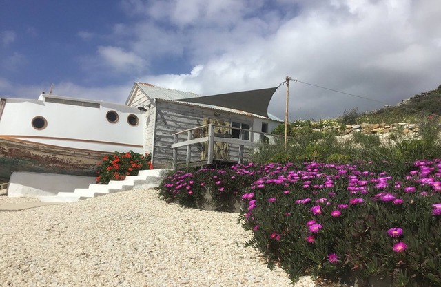 Nestled on a hill overlooking the sea is perfect if you seek peace and quiet