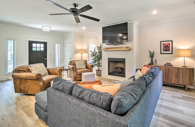 New Everything! Comfy Home w/Deck & Trail Access!