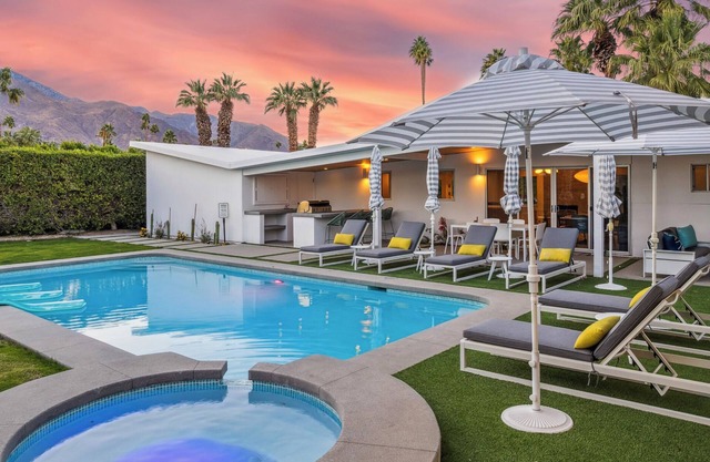 NEW! Fully remodeled MCM w/mtn views, pool, & large yard! Designed by HGTV star!