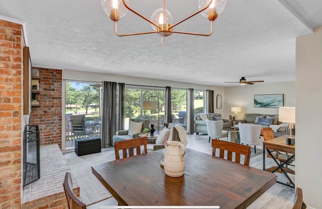 New Listing! Cozy 2-bedroom 3-bath condo on hole 3 of Rayburn Country Club