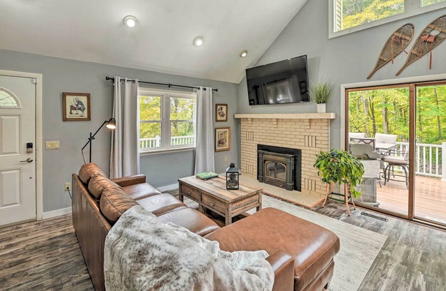 NEW! Spacious Mtn Home ~ 5 Miles to Jiminy Peak!