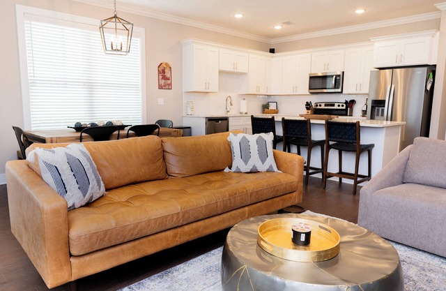 Newly built 3 bdrm townhome less than 2 miles from The Square and campus