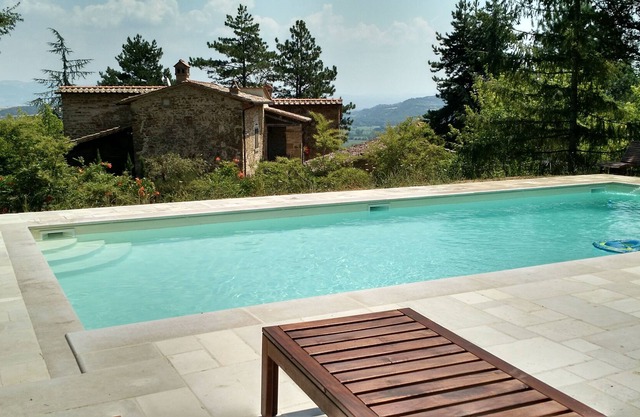 Newly Renovated 18th Century Hilltop Villa with 6 Baths, Pool, Wifi