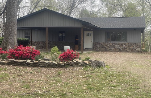 Newly renovated house on Little Red River. Deck overlooking dock with boat slip!