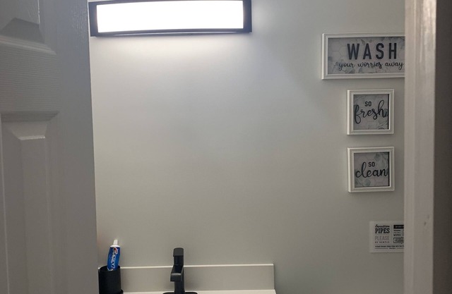 Newly renovated modernized rooms in basement for rent in Lawrenceville Georgia.