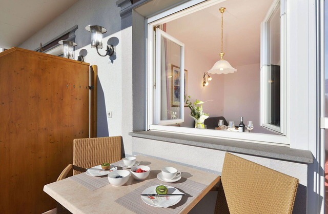 Nice apartment for 4 guests with WIFI, pool, TV, balcony and pets allowed