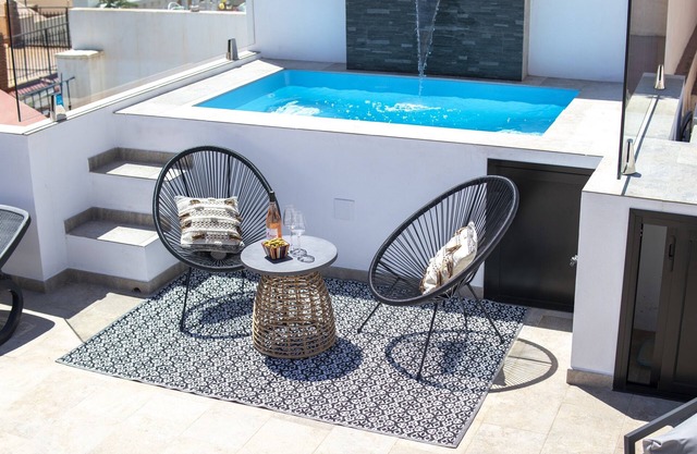 No 8 Competa (3) Townhouse villa with private pool