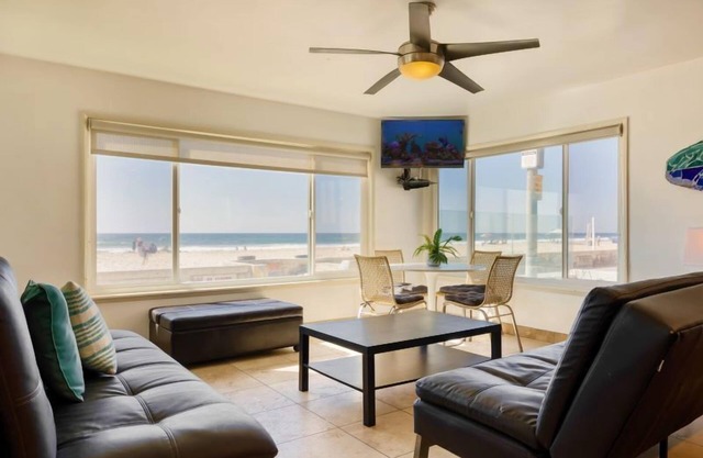 Ocean Front Lux Beach House-Studio Combo - 2 Bedrooms, 2 Baths, 2 Kitchens -
