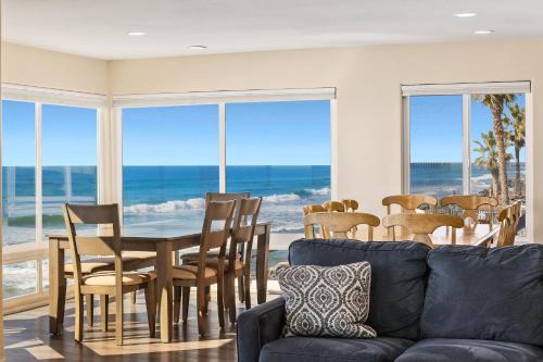 Oceanfront 3-unit complex - Private Deck - BBQ