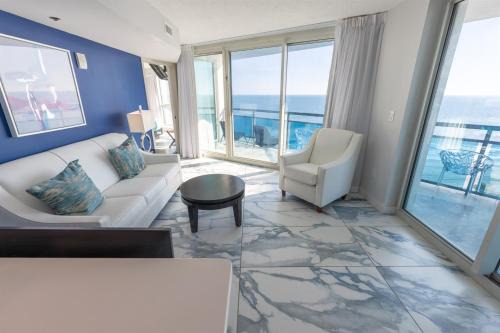 Oceanview condo w beach access & pools