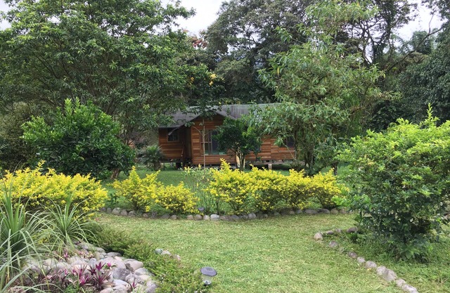 Off-Grid Solar Cottage with Natural Pool & Sauna In Mindo Countryside