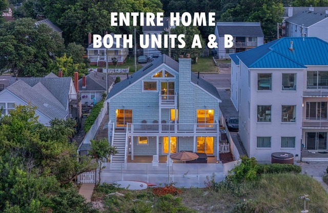 On Beach 5BD+7BA: Sauna|HotTub|Billards|FencedDeck