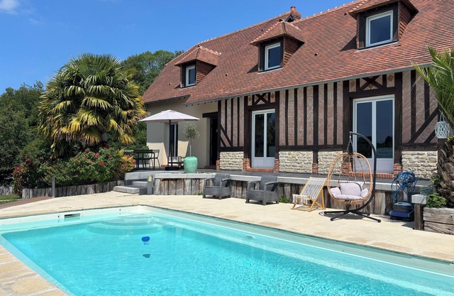 On dirait le Sud - SWIMMING POOL - 20 min from Deauville - 10 people