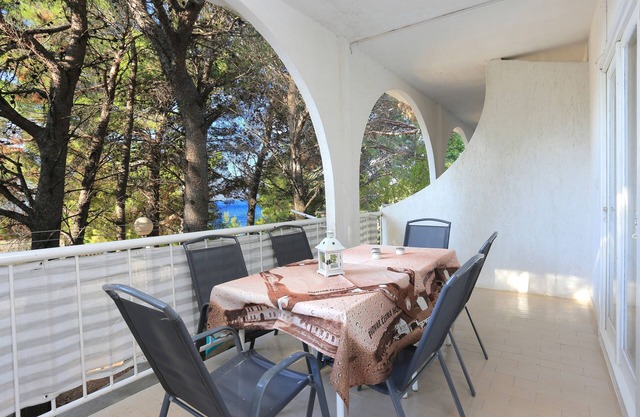 One bedroom apartment with terrace and sea view Balića Rat, Omiš (A-1065-b)