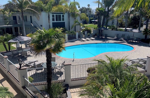 One Bedroom ground floor condo with Private Patio steps to Carpinteria beach