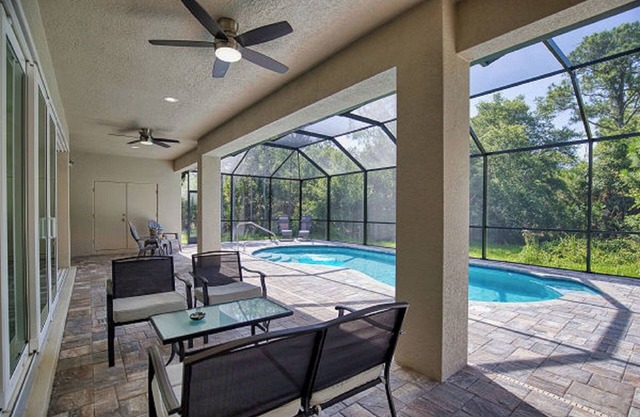 Open Concept home with Heated Pool in peaceful North Portn3 Bdrm, 4 Bath + Den