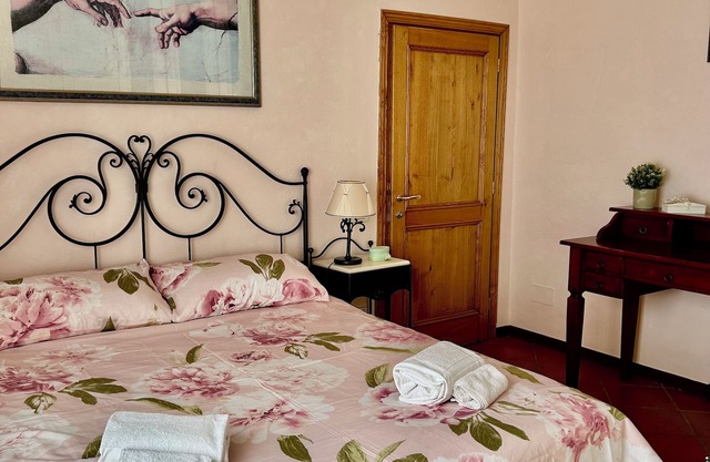 Our cottage, in the beautiful Tuscan countryside, not far from the cities of art