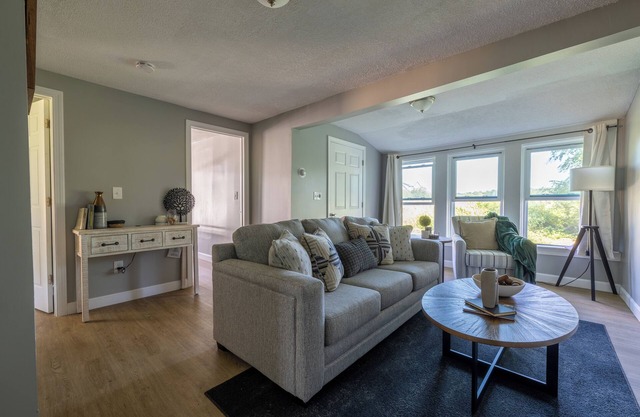 Our home boasts gorgeous views and a short walk from the beach & marina.