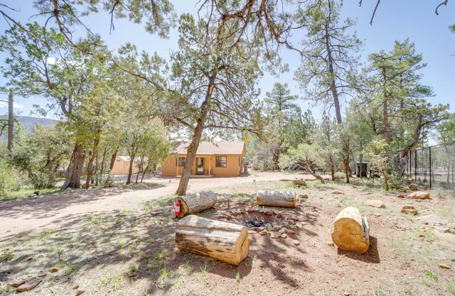 Outdoor Entertainment Spaces: Remote Pine Home!