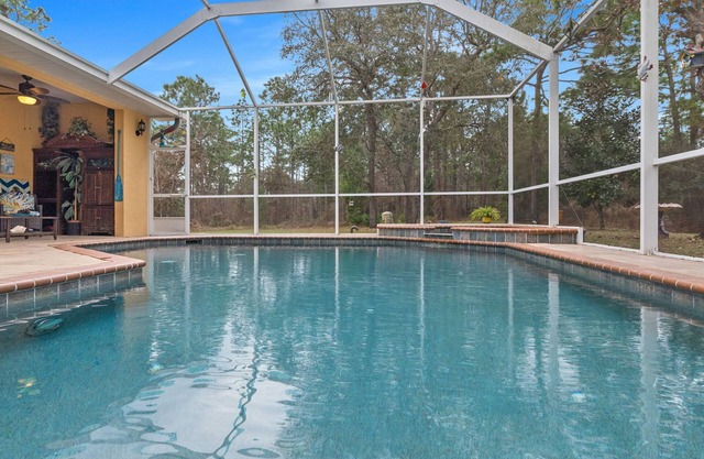 Paradise found! Private heated pool spa . 3700 sq ft of luxury on 2+ acres!